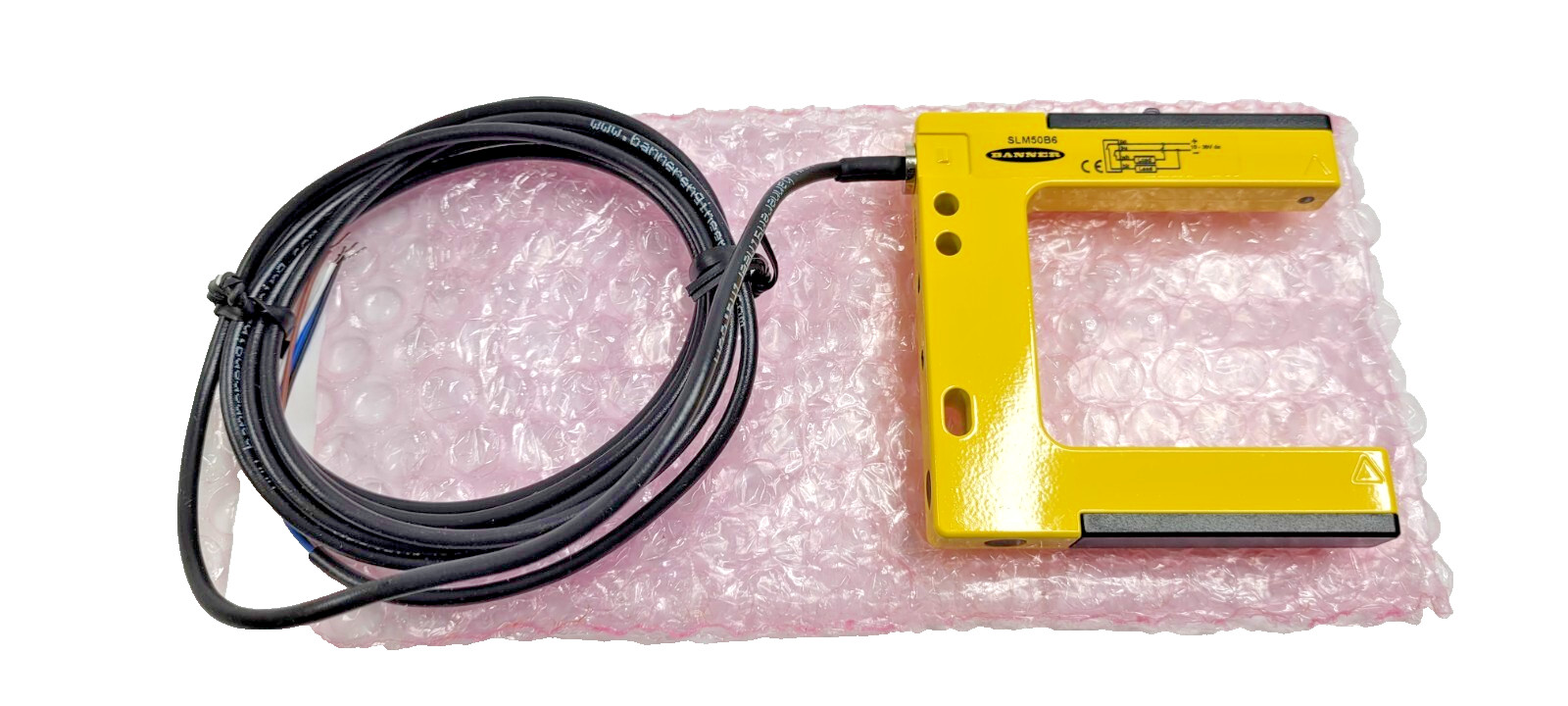 Banner SLM50B6-74977 SLM Slot Type Photoelectric Sensor NEW IN BOX