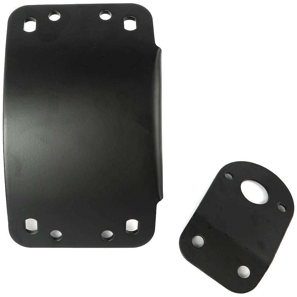 Side Mount License Plate Bracket Motorcycle Tail Light Holder For Aprilia Black