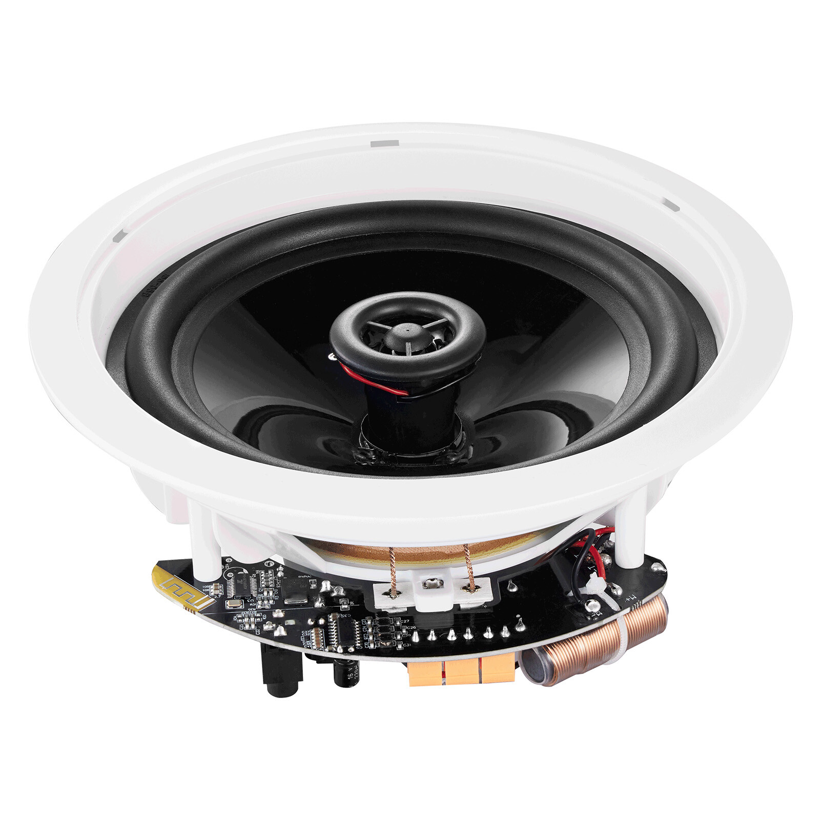VEVOR 4 PCs 6.5'' Bluetooth Ceiling Speakers 150W Flush Mount in-Wall Speaker