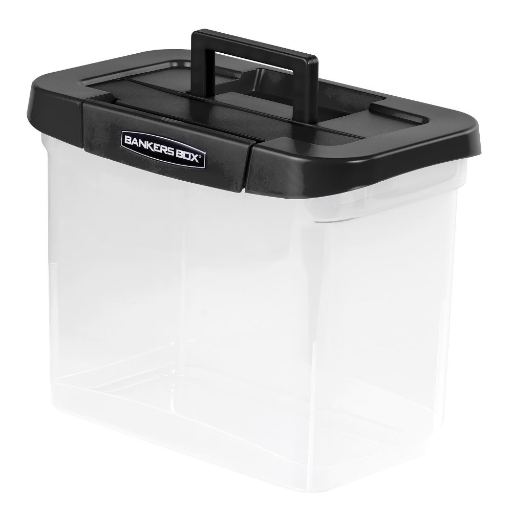 Plastic Letter Size File Organizer, Clear
