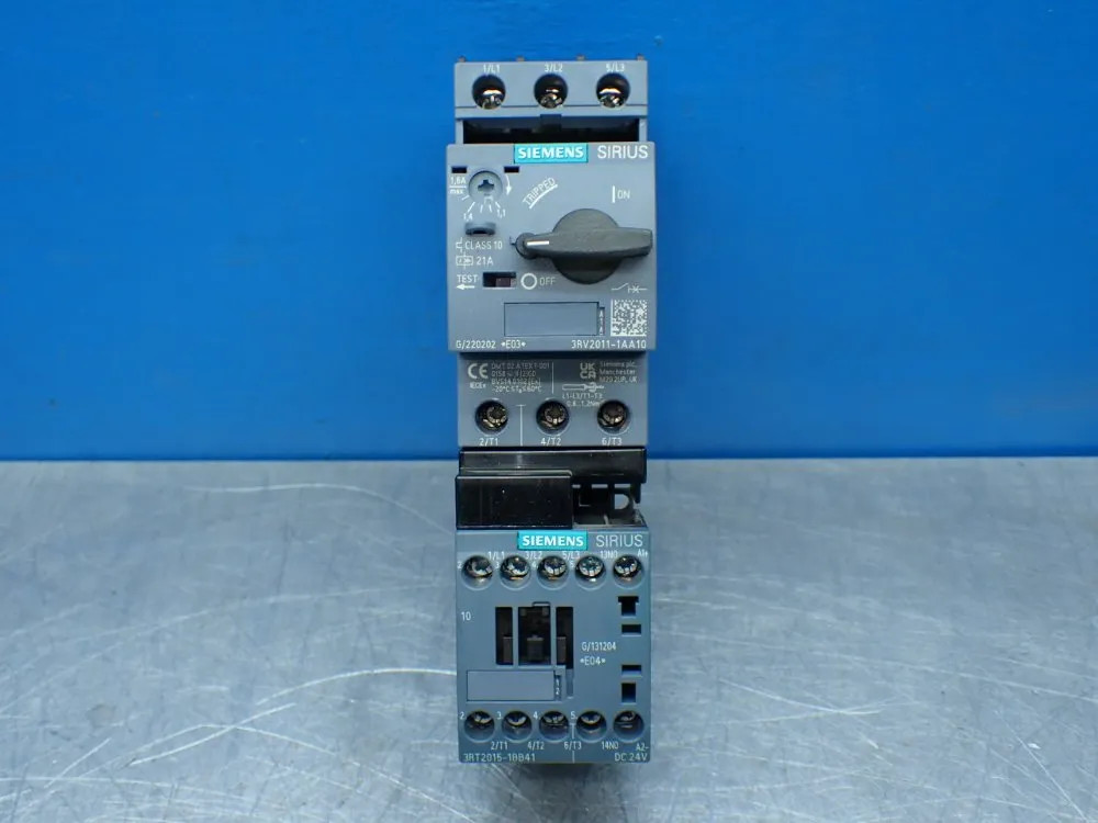 SIEMENS COMBINATION STARTER 3RA21101AA151BB4