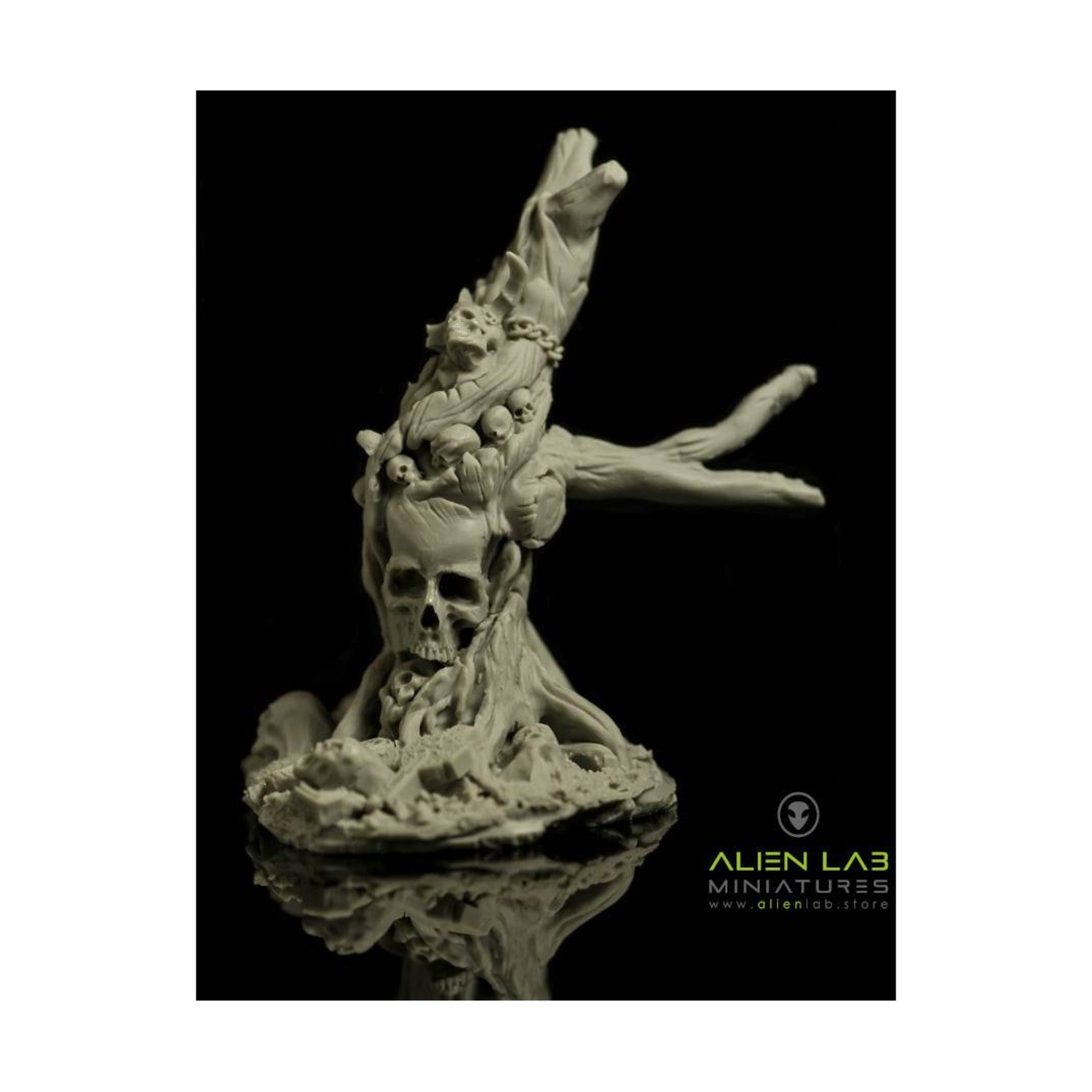 Alien Lab Terrain 28mm Dead Tree Pack New