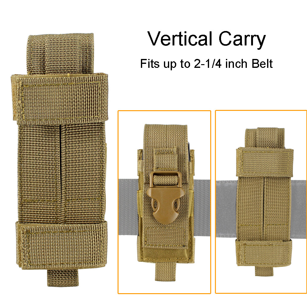 Tactical Molle Tools Pouch Holster for Knife Flashlight Backpack Attchment Pouch