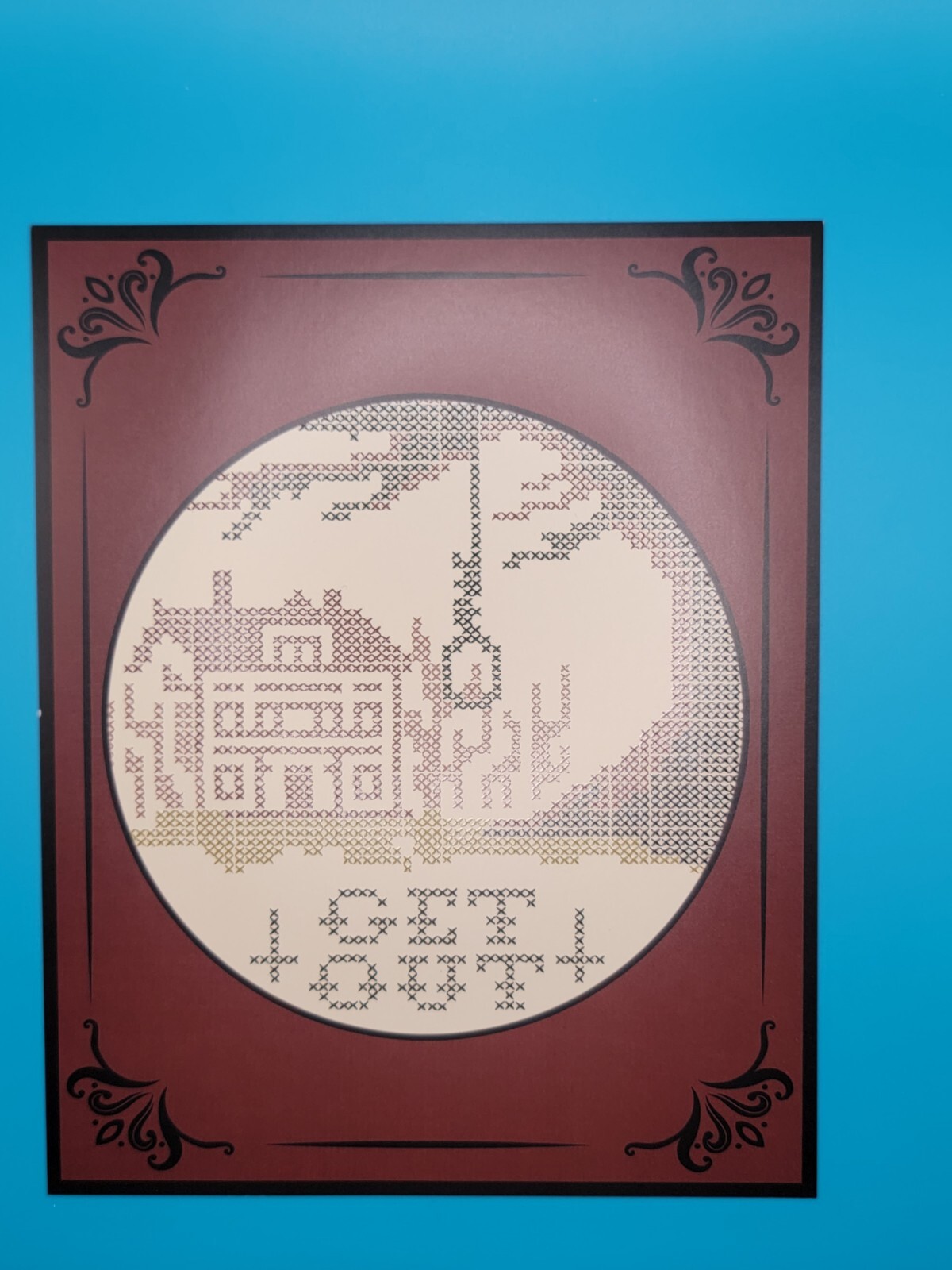 The Conjuring Movie Cross Stitch Print Loot Fright Crate Horror Get Out New