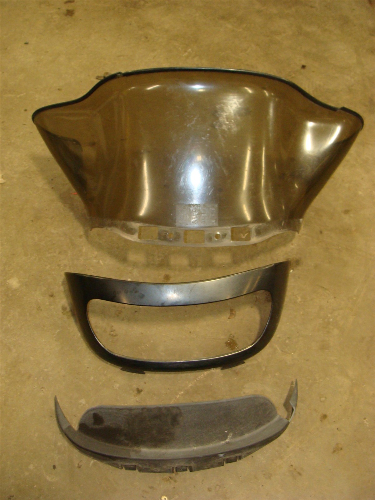 2003 SKI DOO 600 R Legend E zx chassis windshield headlight bezel wind shield