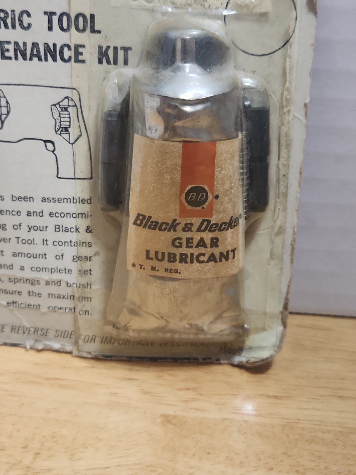 Vintage Black & Decker Electric Tool Maintenance Kit