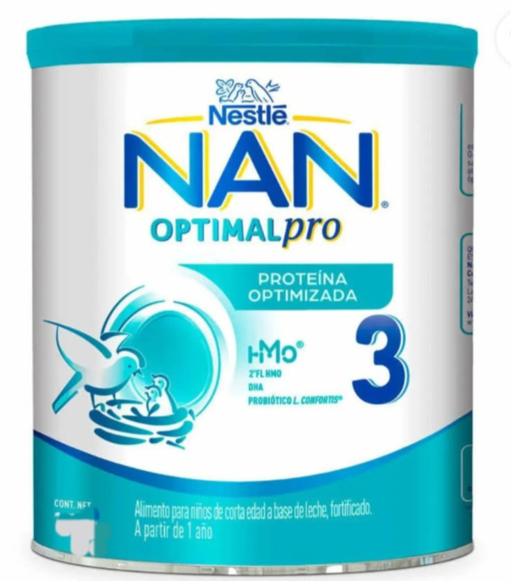 2X NESTLE NAN OPTIPRO 3 - 2 BIG CANS OF 1.6KG (3.5 lbs) EACH - FREE SHIPPING