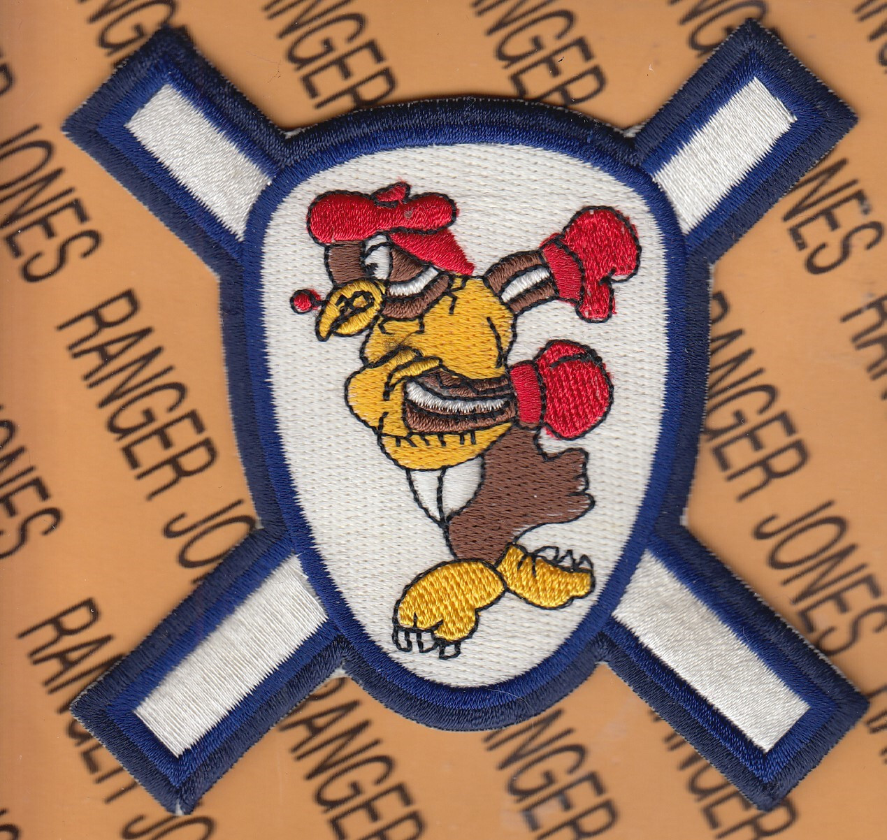 USAF Air Force 66th Weapons Squadron WPS ~3.75" patch c/e Blue Border A