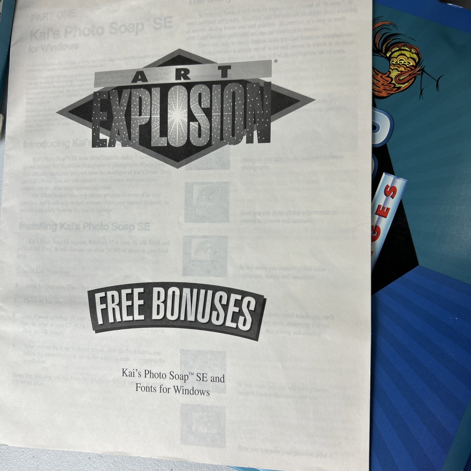 Nova Development Art Explosion 600000 Windows CDs & Manual