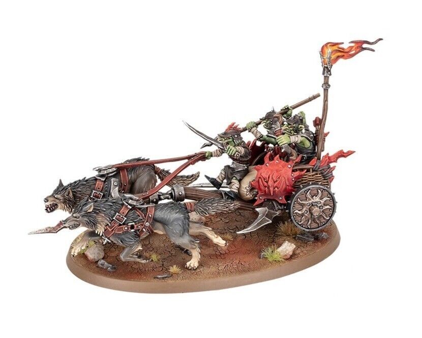 1x Sunsteala Wheelas - Gloomspite Gitz - New on Sprue - US Import Tax Prepaid*