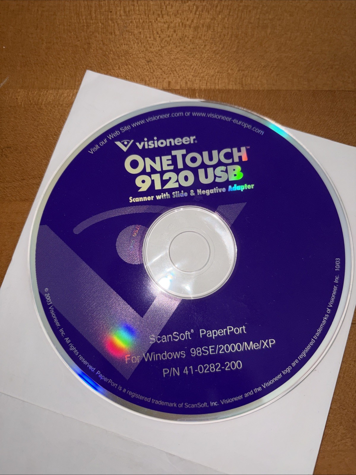 .max file converter ScanSoft PaperPort CD only for Windows XP (?10?)