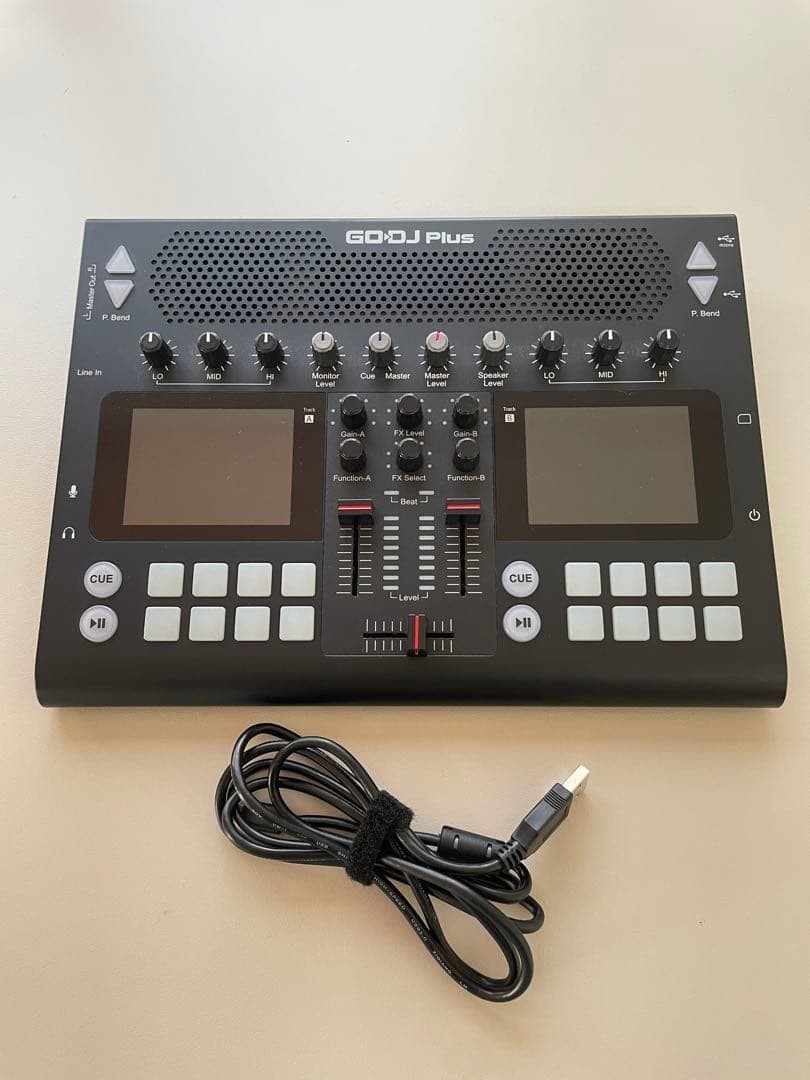 GODJ Plus Portable DJ System 2-Channel Touch Screen Speaker From Japan  #O7081