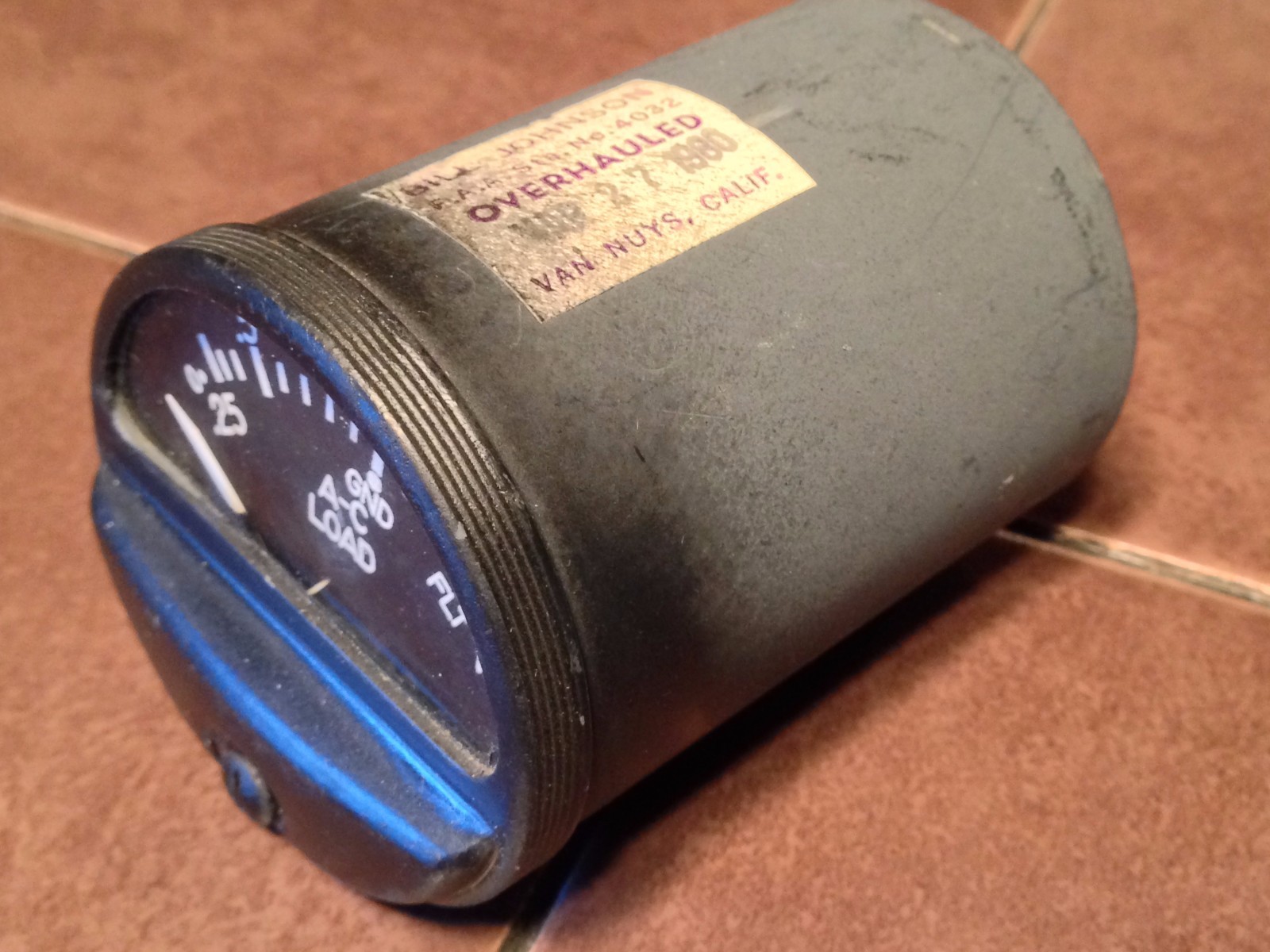 AC Loadmeter, no placard