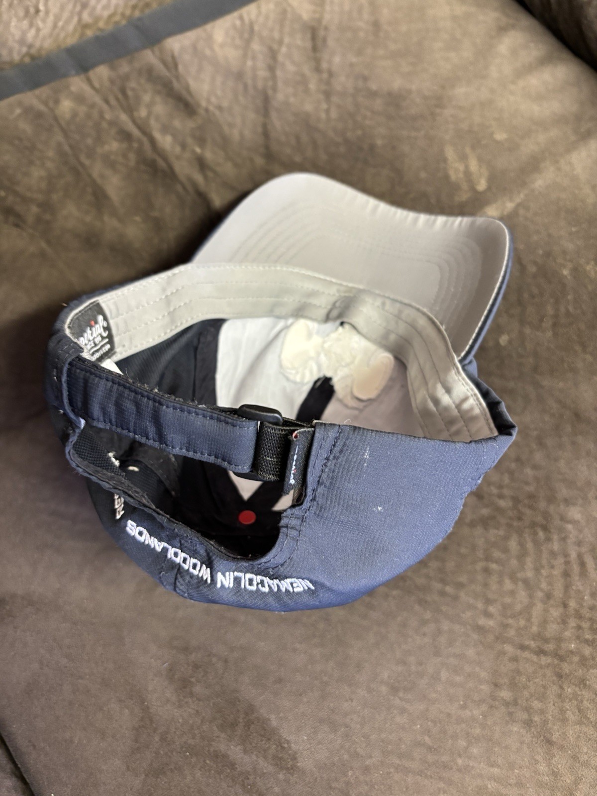 Shepherd’s Rock Golf Hat Adjustable Back Color Is Navy Blue