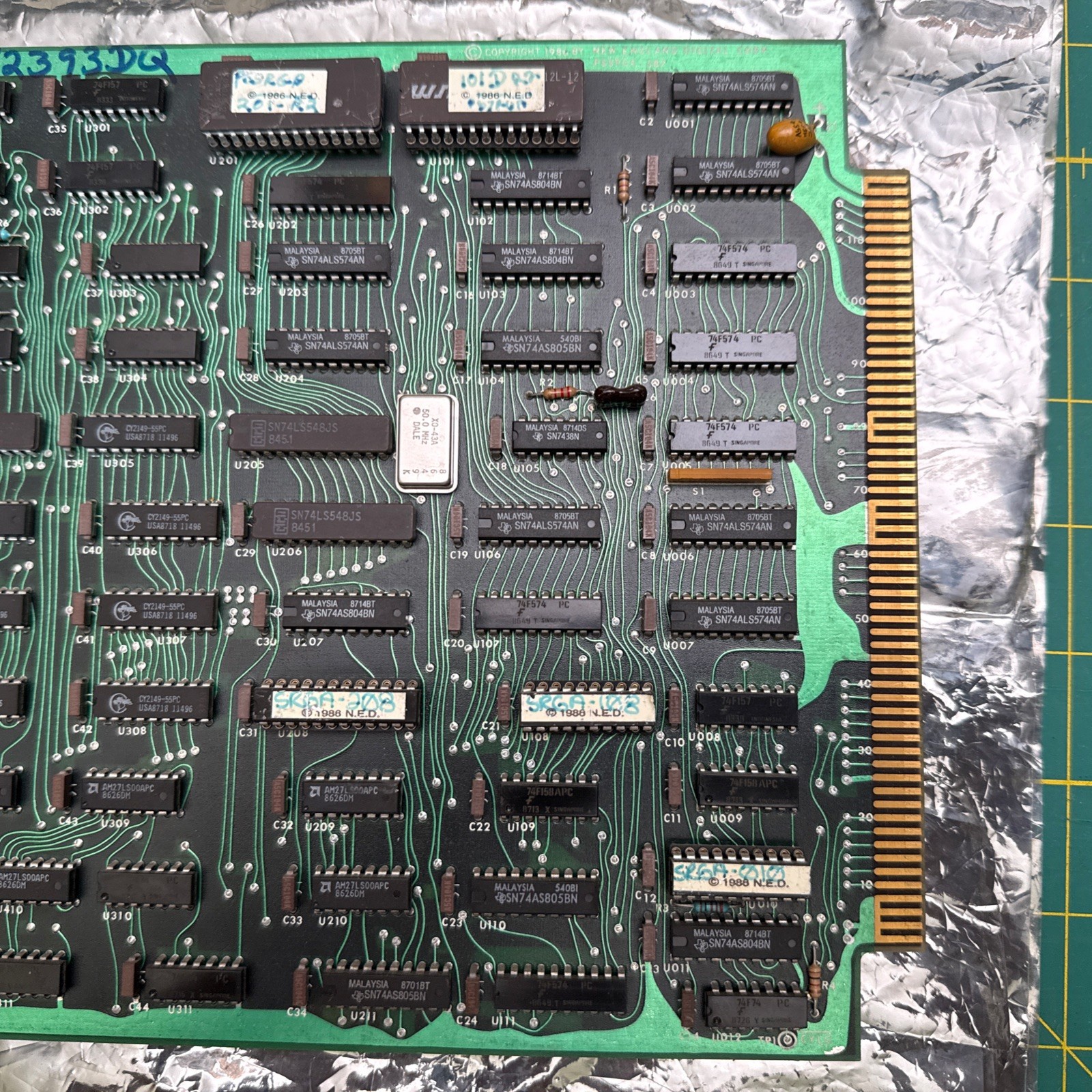 New England Digital Synclavier PSSRGA Polyphonic Sampling Card