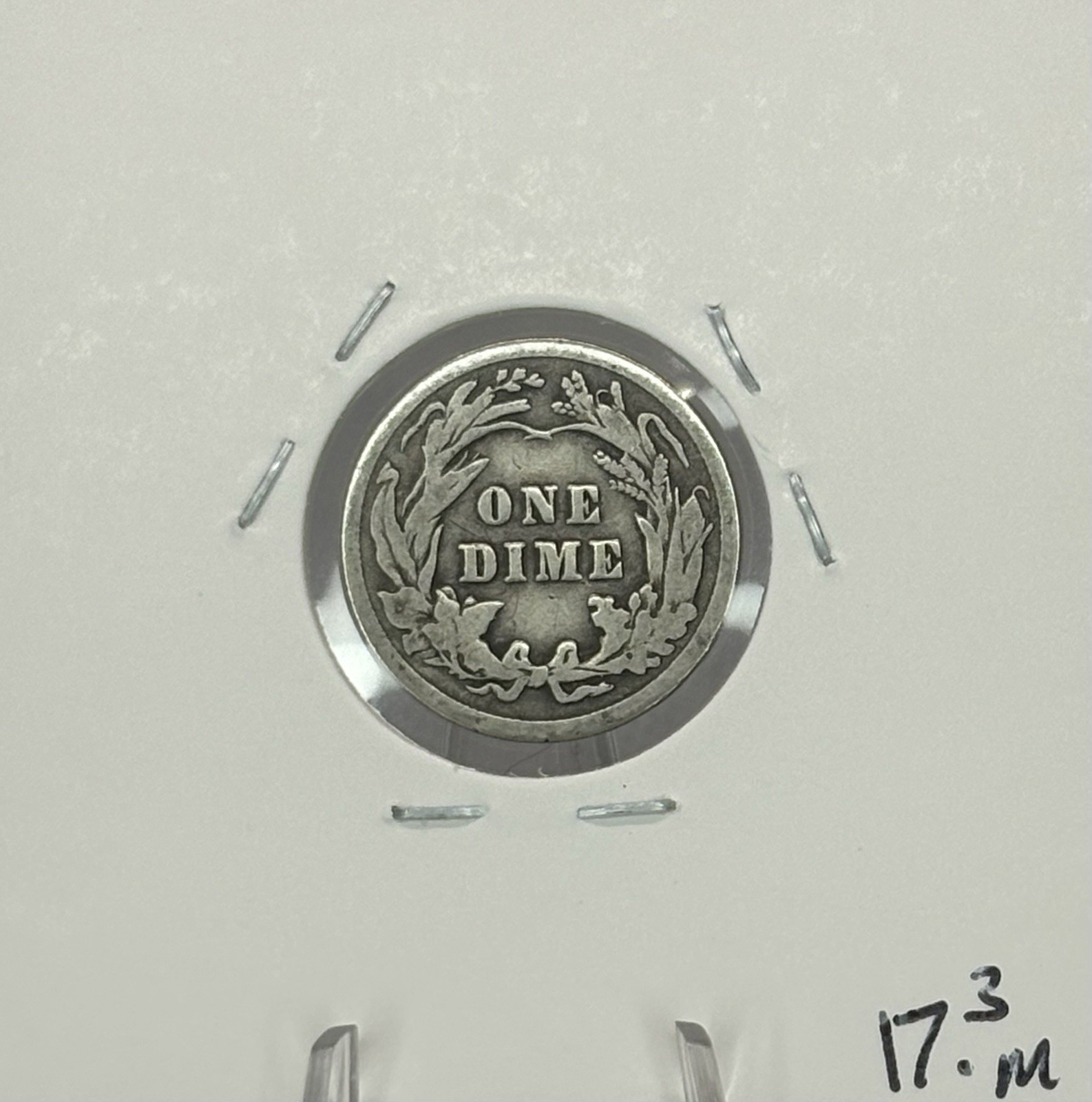 1914 Barber Dime, 90% Silver, Very Nice, Low Mintage! 🔥