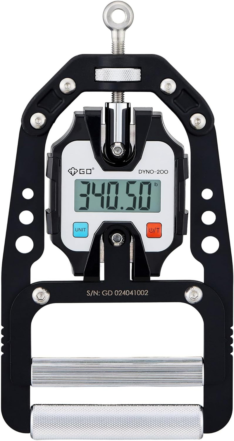 (NEW) DYNO-200 Digital Hand Dynamometer Grip Strength Measurement Electronic Ha
