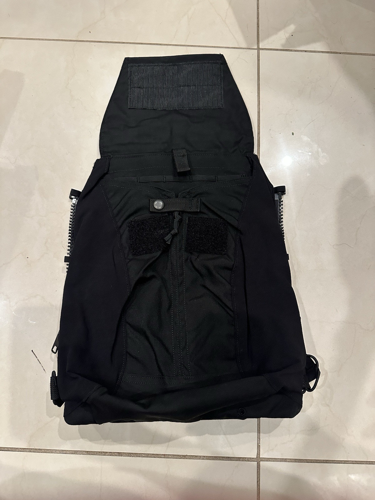 Crye PrecisionAVS JPC SPC Zip On Backpack Black L/XL