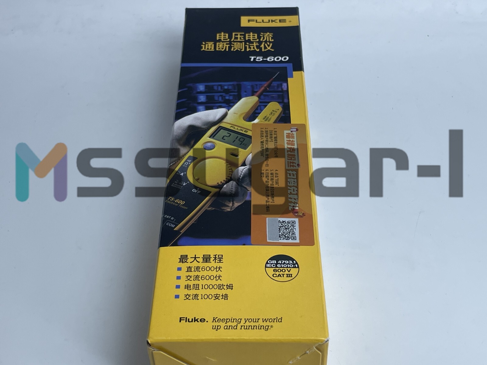 Fluke T5-600 Clamp Meter Continuity Current Electrical Tester #Z Quick shipping