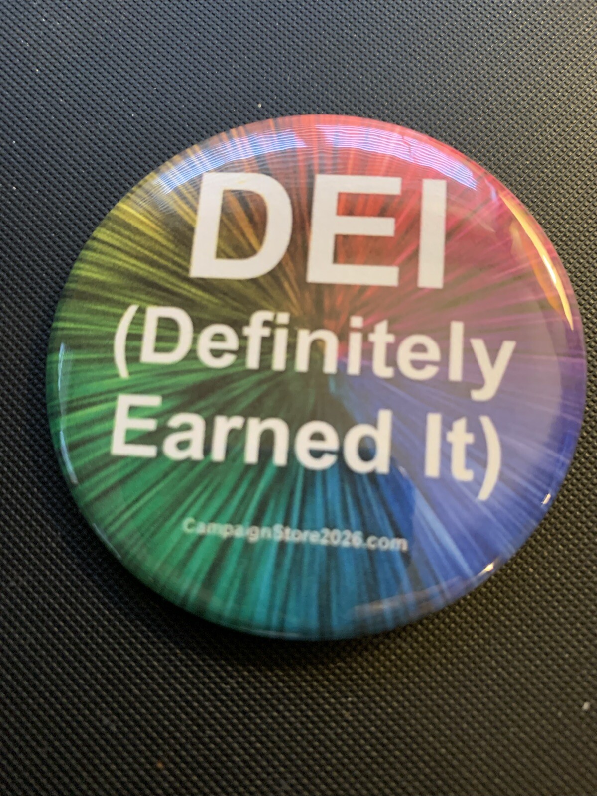 2025 Anti Trum 2.25 Inch Political Pinback Button