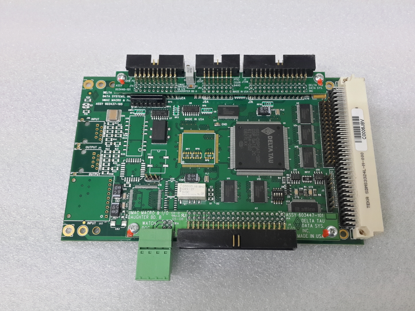 DELTA TAU DATA SYSTEMS INC UMAC MACRO & I\O PN/603437-105