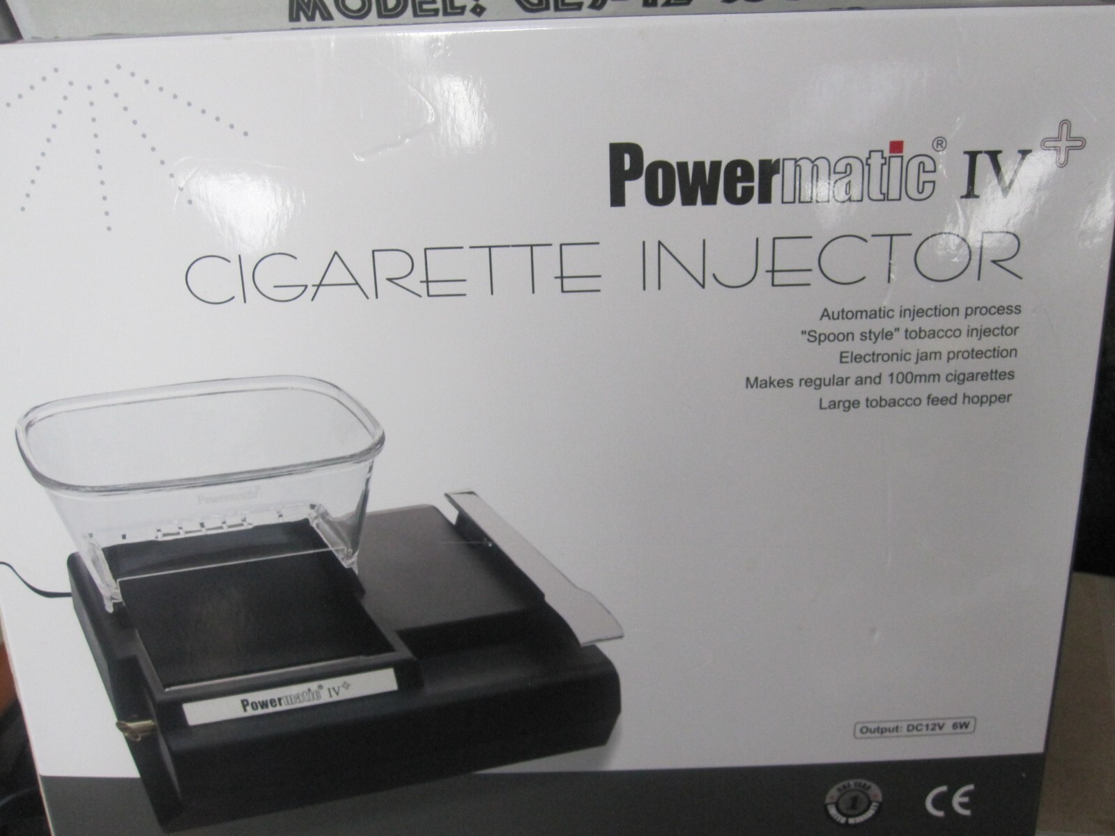 POWERMATIC IV + CIGARETTE INJECTOR (PERSONAL RYO MACHINE)