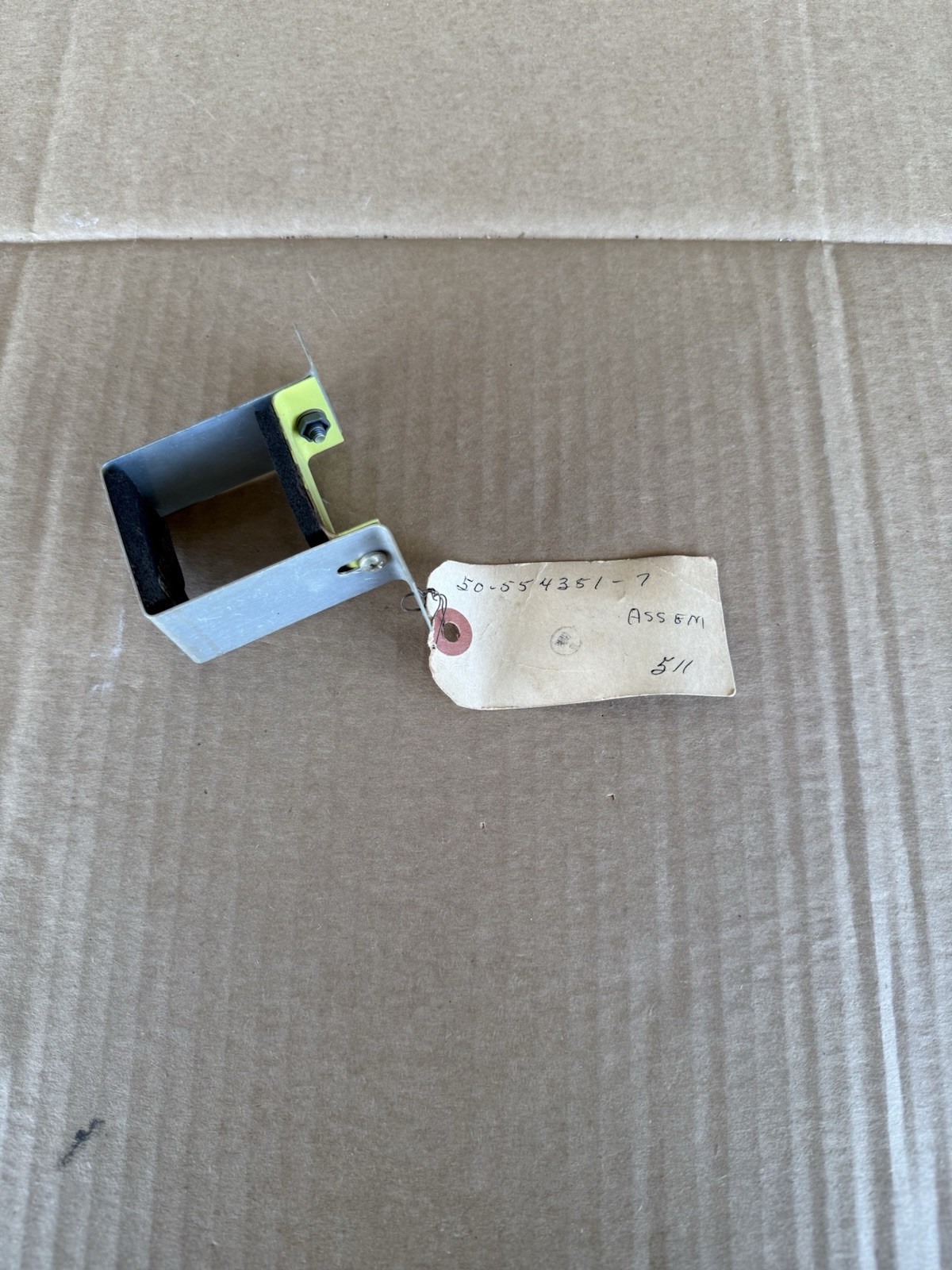 Beechcraft P/N 50-554351-7 Heater System Bracket Assembly