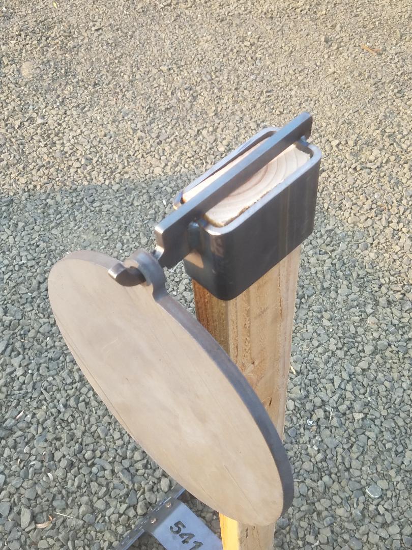AR500 Target Hanger hook for 2x4 Topper, gong hanger Single