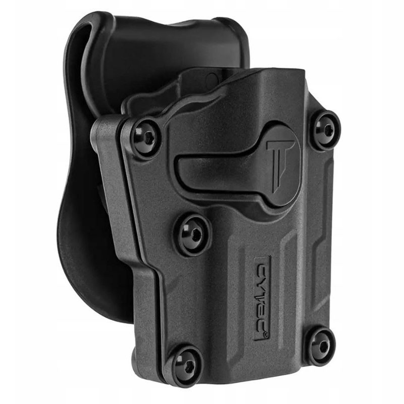 Cytac Universal Mega Fit Paddle Airsoft Pistol Adjustable Holster Black