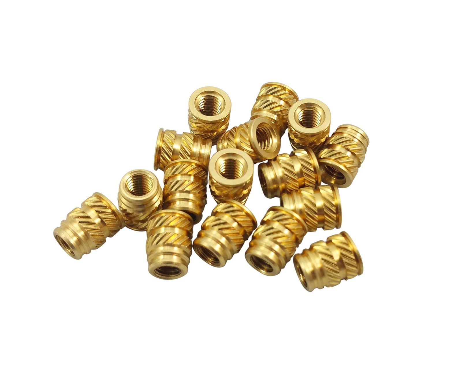 [initeq] #8-32 Threaded Heat Set Inserts for 3D Printing (50, Long) 50