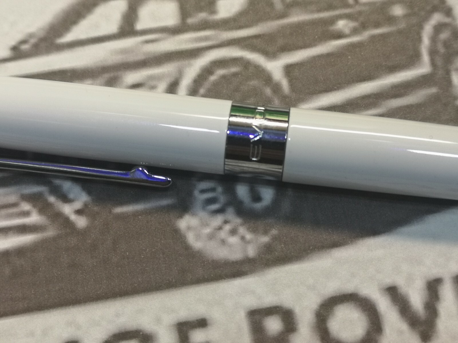 RANGE ROVER EVOQUE Collection Roller Ball point Pen New Genuine Black & Blue ink