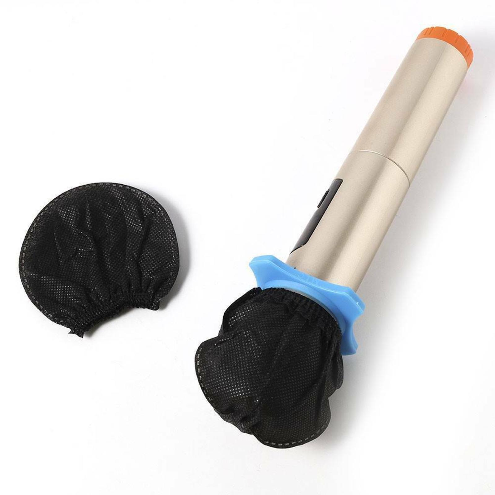 100Pcs Microphone Pop Filter Hygiene Mike Foam Cover Odor Removal Disposable