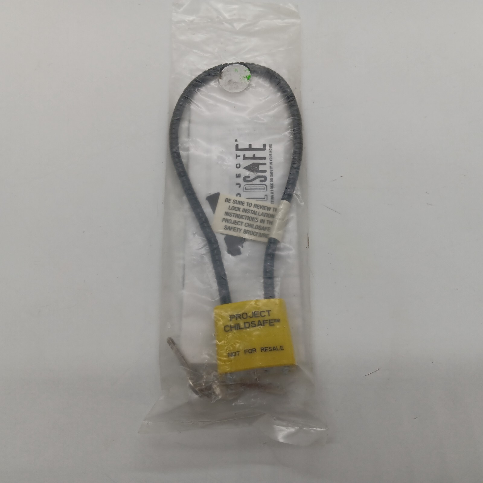 Project Child Safe Cable Gun Lock with 2 Keys New in Original Package