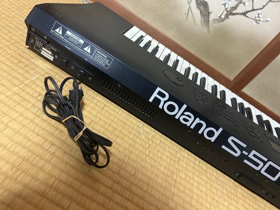 Roland S-50 Digital Sampling Keyboard Sound output confirmed