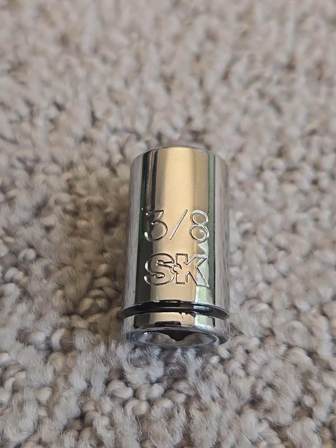 S-K 3/8" 6pt Shallow Socket 1/4" Drive SK 328