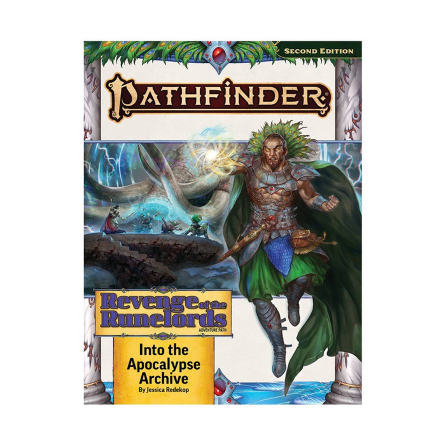 Paizo RPGs  #221 "Revenge of the Runelords #3 - Into the Apocalypse Archiv New
