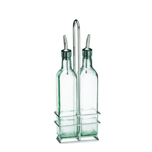 Tablecraft H916N 16 oz Oil and Vinegar Cruet Set