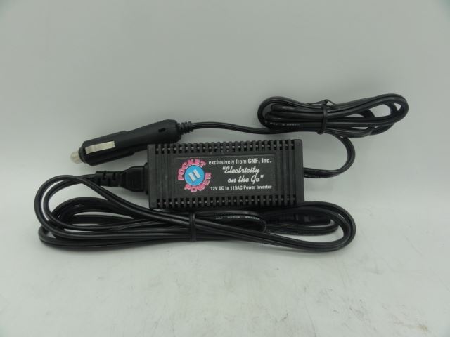 Pocket Power II Auto Adapter 12V DC to 115AC Power Inverter