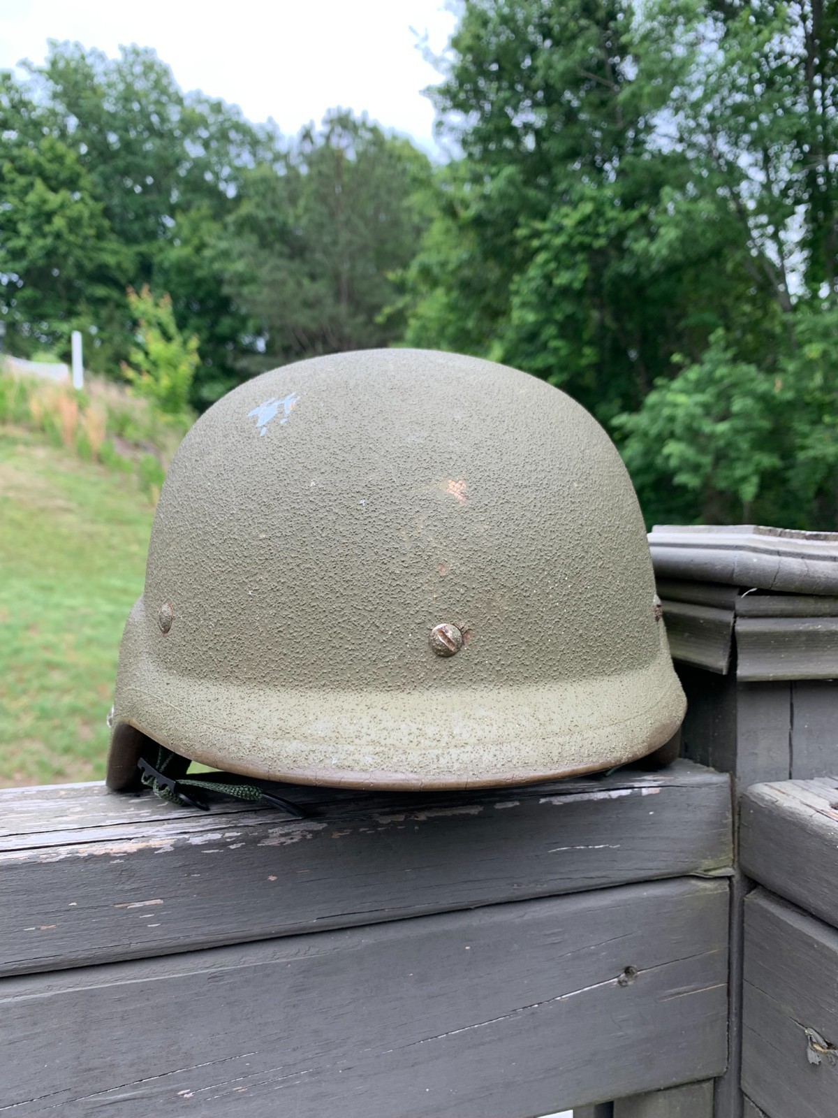 USGI Unicor OD Green Medium M-5 PASGT Ballistic Combat Helmet, Lvl IIIA, Surplus
