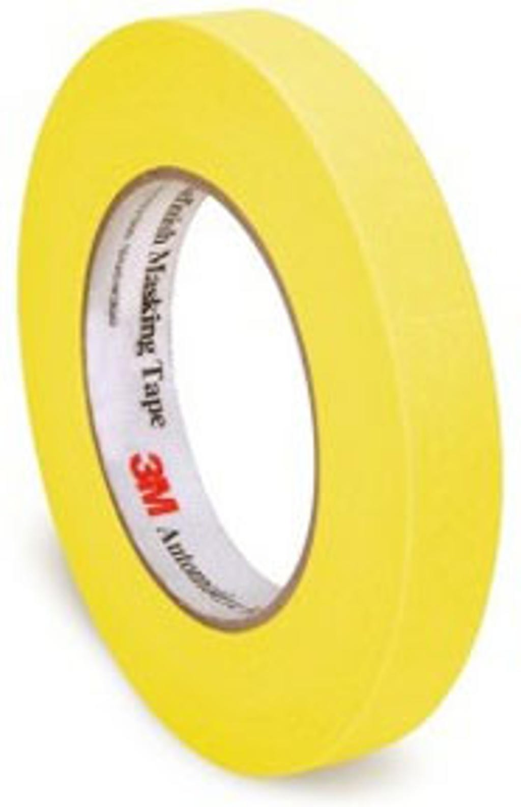 24 MM AUTOMOTIVE REFINIS H YELLOW MASKING TAPE MMM-6653 Brand New!