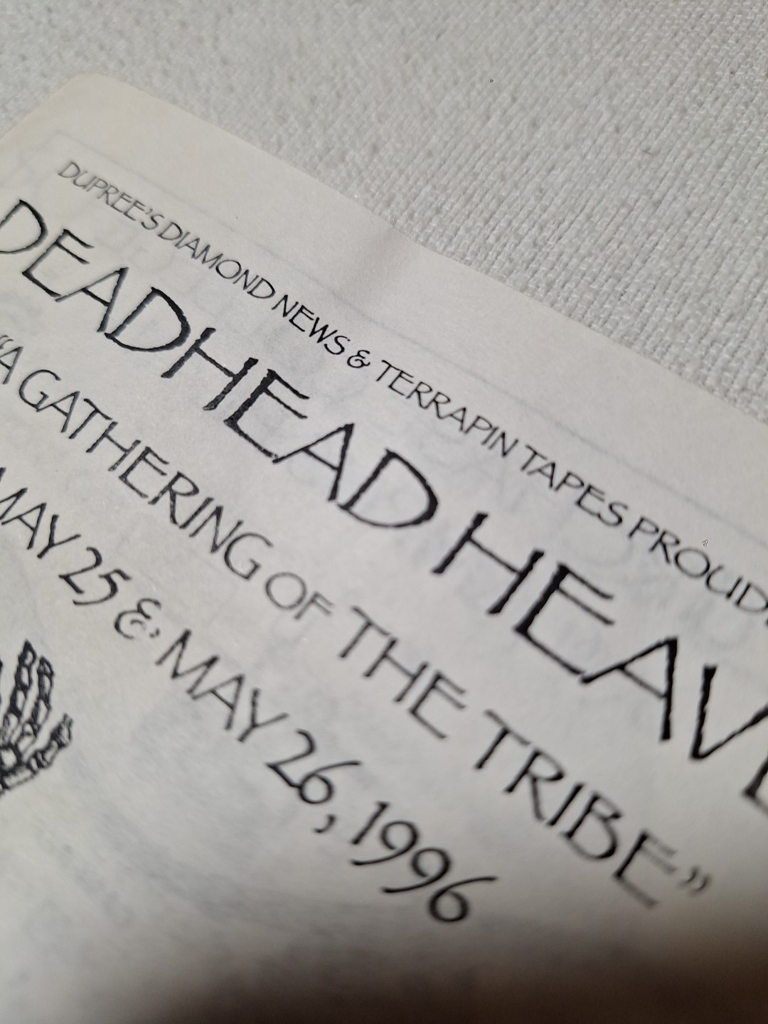 Deadhead Heaven '96 Rare XL moe. Max Creek Ominous Zen Solar Strangefolk Somah