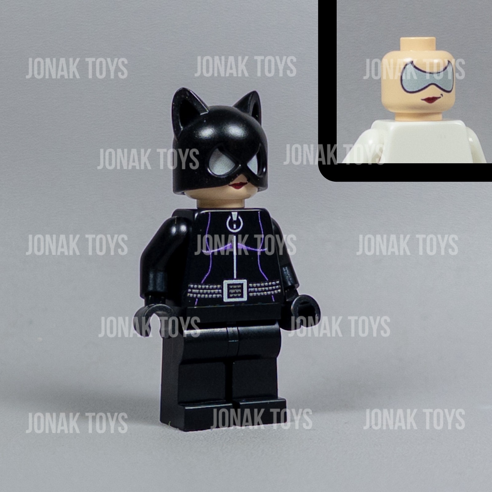 LEGO Batman 1 2006 Catwoman Custom Minifigure Bat003 (7779)