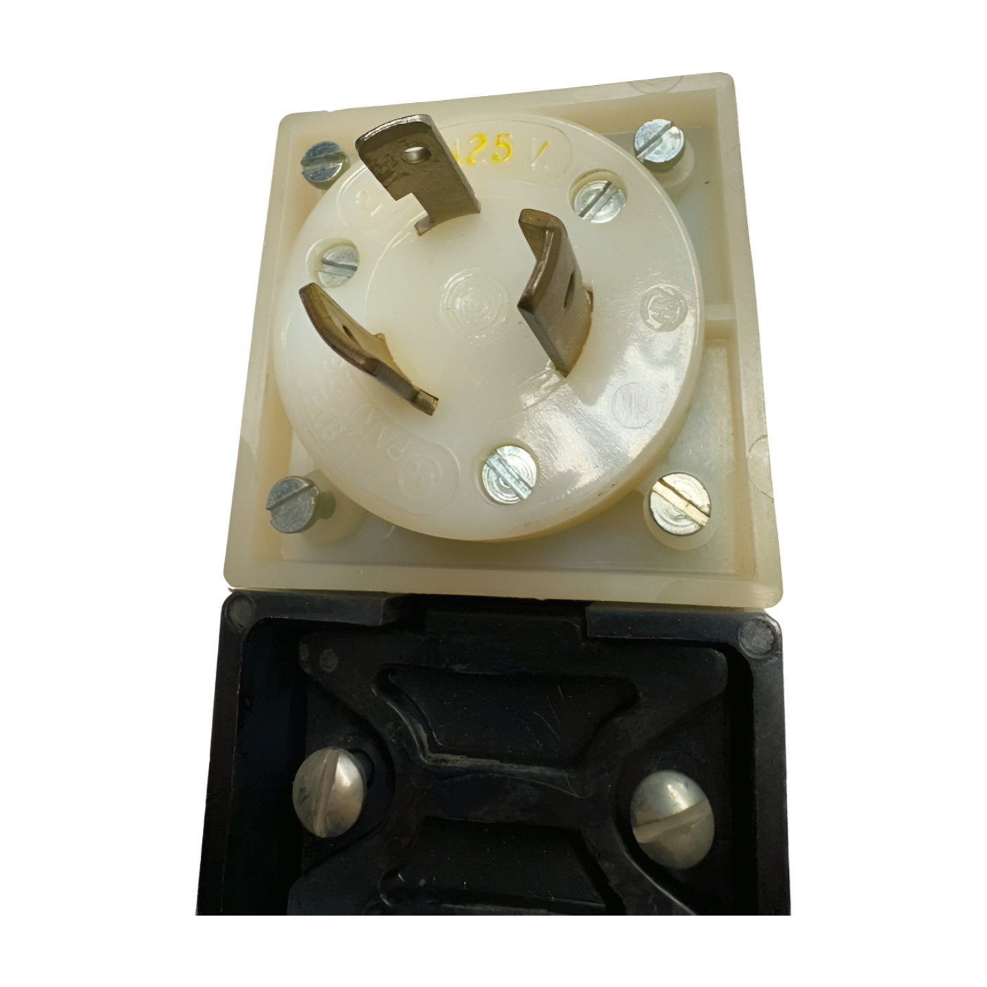 Hubbell 231A Twist-Lock Turn & Pull Angle Plug, 20A, 125V **Free Shipping**