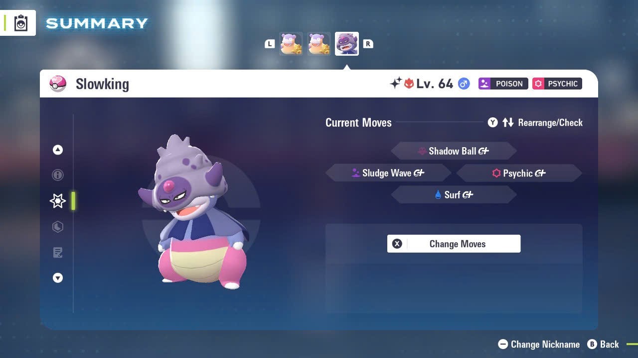 ✨COMBO 3 SHINY ALPHA GALARIAN "SLOW" TYPES✨6IV MAX EV⭐POKEMON LEGENDS ZA