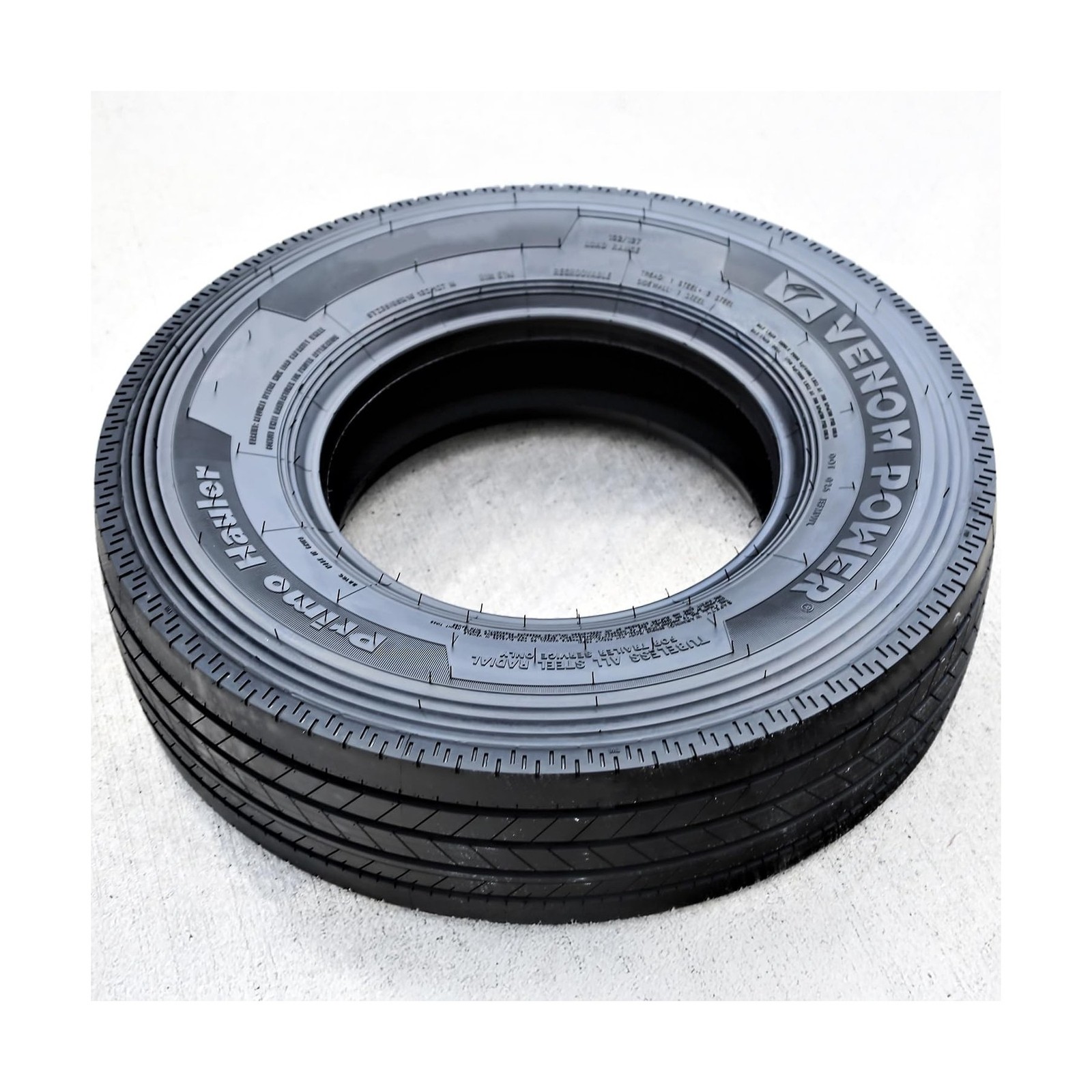 Venom Power Primo Hauler All Steel Heavy Duty Premium Trailer Radial Tire-ST2...