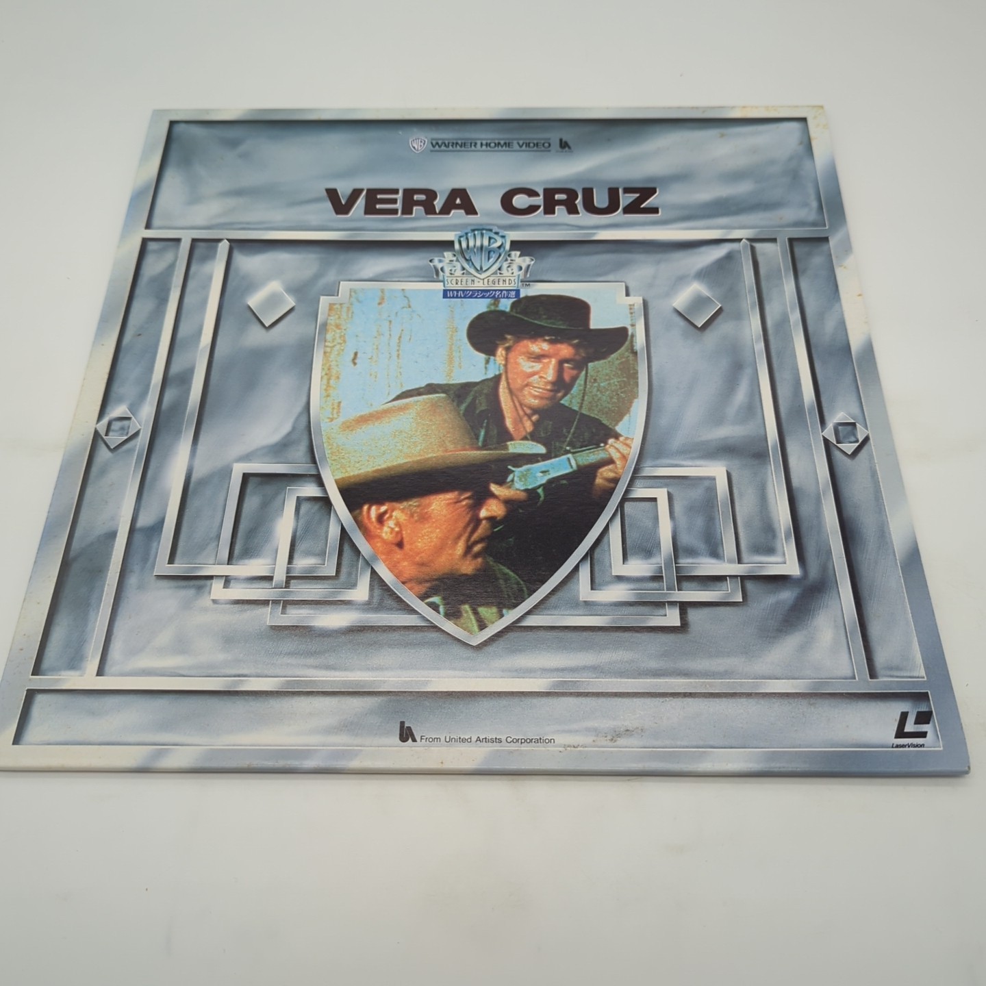 VERA CRUZ (1954) Laserdisc LD Japanese Import (NO OBI) [NJL-99495]