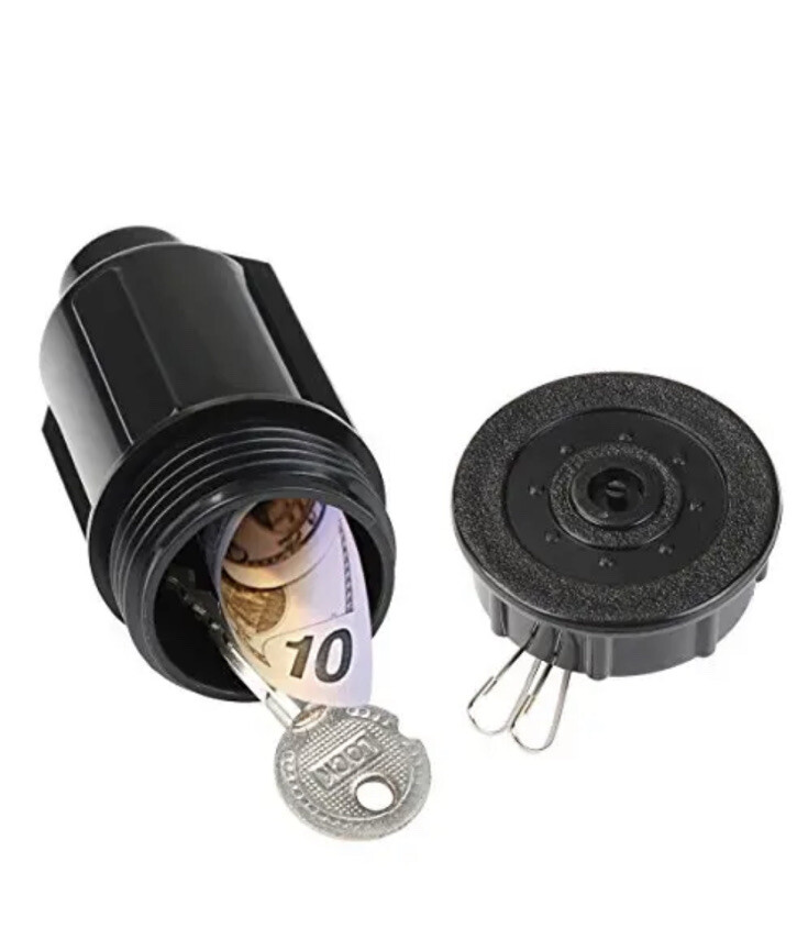Bunker Hill Security Sprinkler Key Hider Black Model 58831 Key Hideaway / Stash