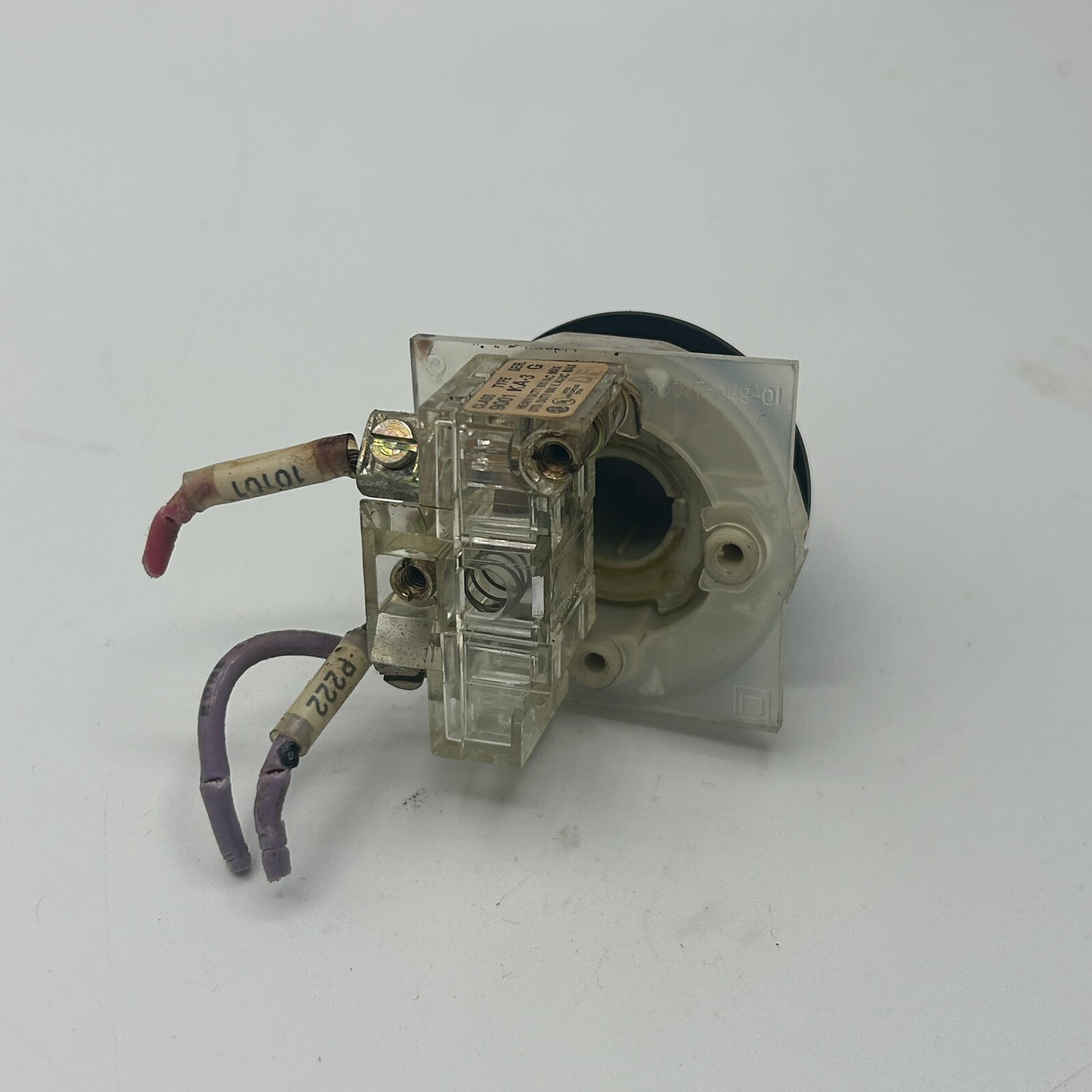 Square D Class 9001 Type KA-3 Ser. G Red Push Button