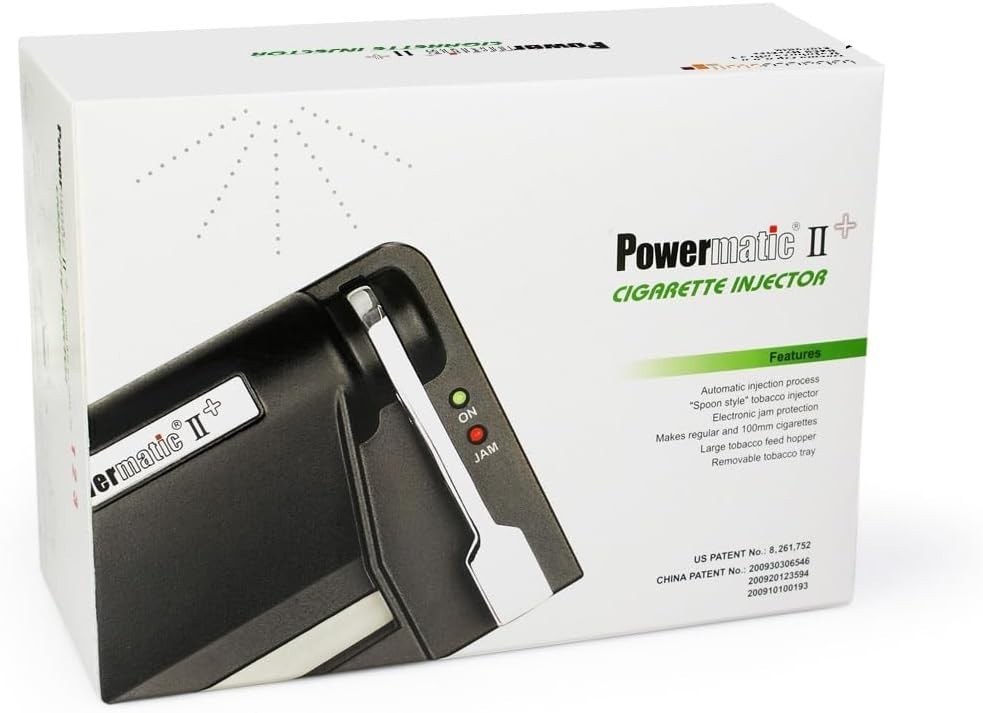 Effortless Rolling with II Plus Electric Cigarette Injector - Compact & Durable