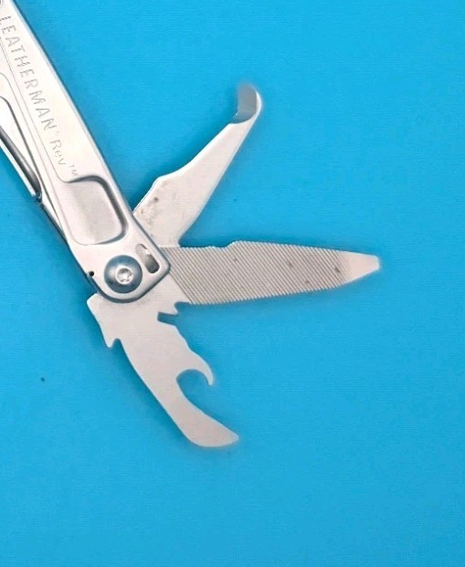 Leatherman Rev 3.8" Multi-Tool, Stainless!